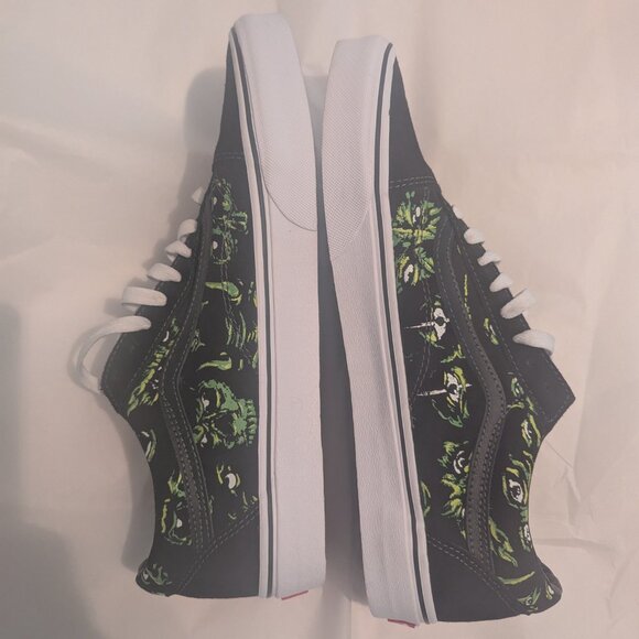 NWOB | Vans | Eyes in The Dark Old Skool | Green & Black | 12 | Glow in the Dark - Picture 4 of 8